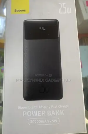 Baseus Bipow Digital Display Fast Charge Power Bank 2000mah 25w