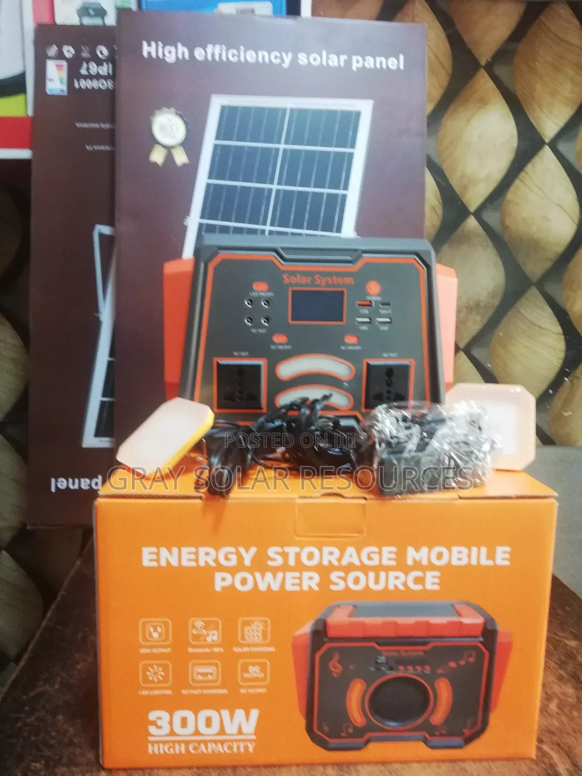 300w Solar Generator Energy Storage System