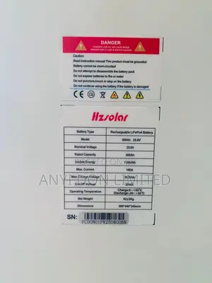 7.7kwh Hz Battery 24v
