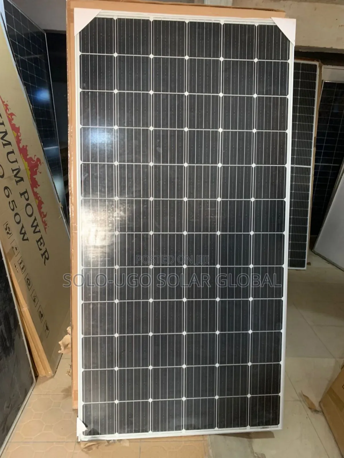 440watts Maximum Power Mono Panals