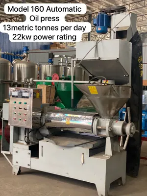 Automatic Oil Press Machine Model (160) 22kw.