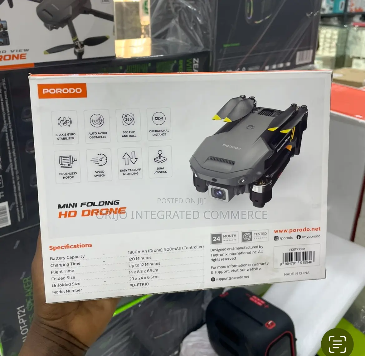 Porodo Aero View Drone — Best Folding Drone Choice