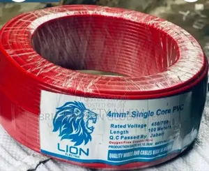 4mm Lion Golden Nigerian Single Core Pure Copper Electric Wire