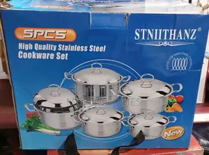 5pieces Stainless Steel Cookware Set
