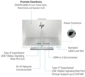 New Desktop Computer HP EliteOne 800 G6 16GB Intel Core i5 SSD 512GB