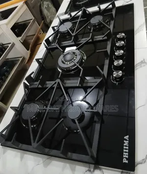 Gas Cooker 5 Burner Built-in Cooker