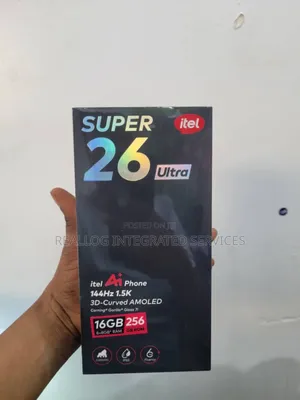 New Itel Super 26 Ultra 128 GB
