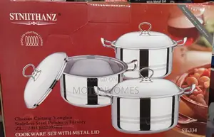 3pieces Stainless Steel Cookware Set