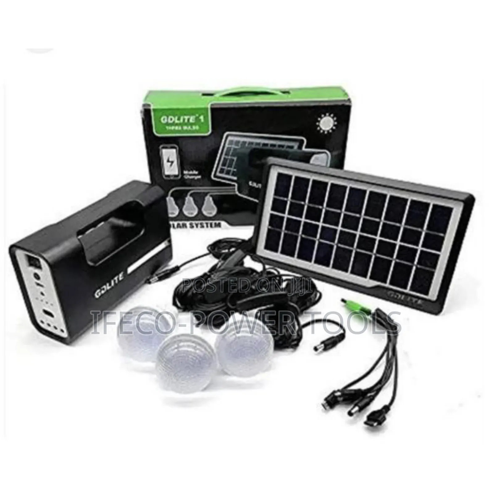 Gdlite Gd-8017 Plus Solar Lighting System Kit,