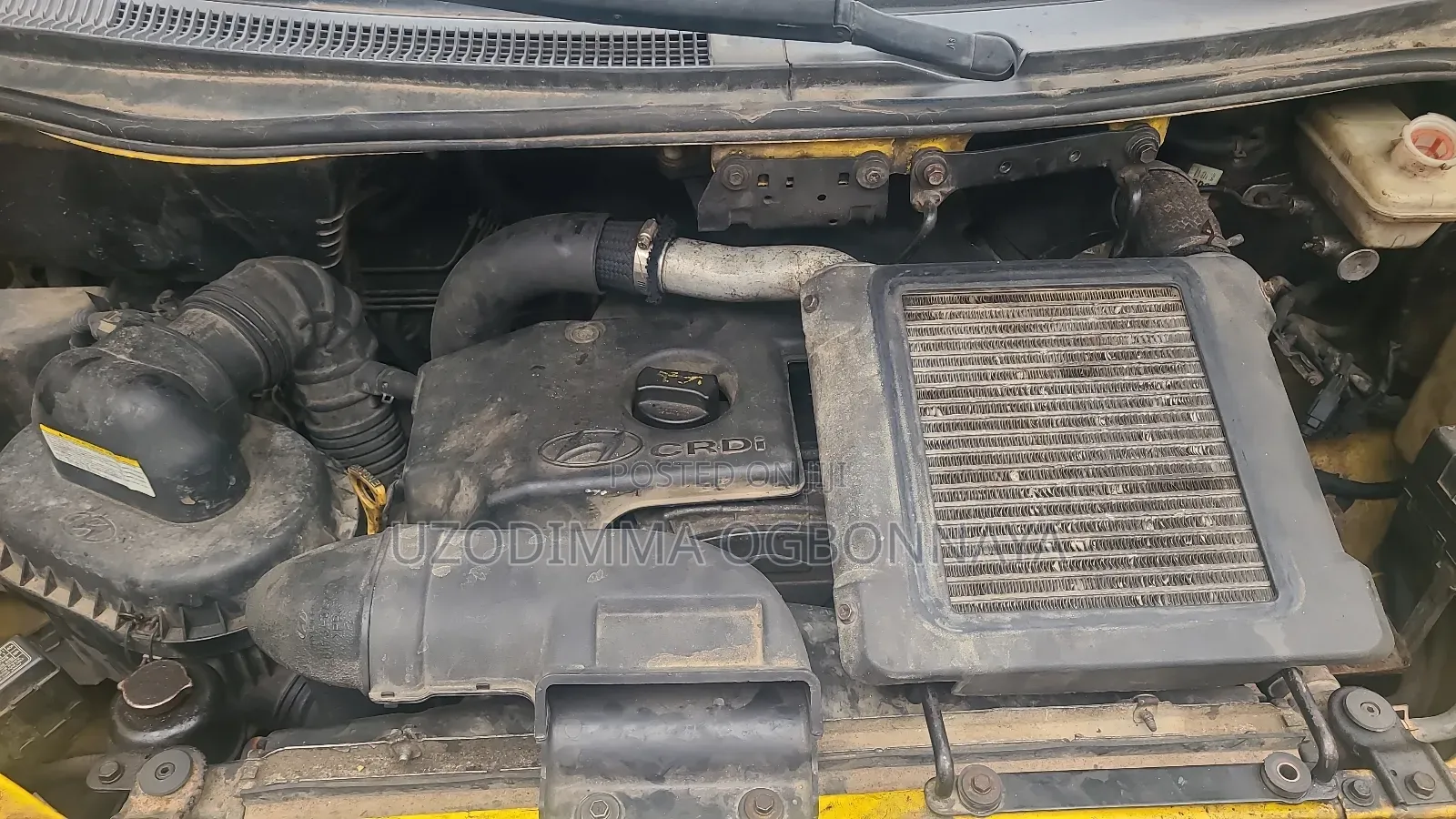 Hyundai Starex 2007 Yellow