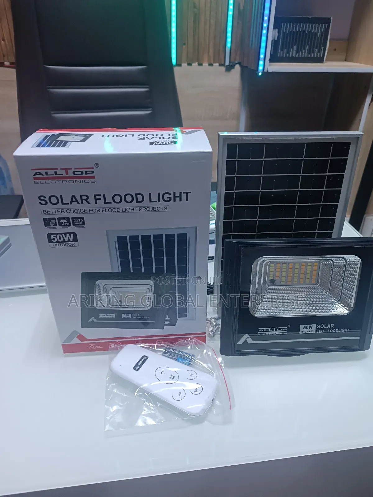 Smart Tech 50watts Solar Floodlight