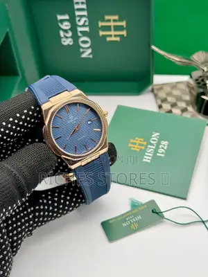 Hislon Ultra Slim Rubber Watch