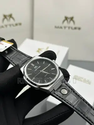 Matturi Leather Watch* *A Very Flat Unique Mode* *Leather Strap