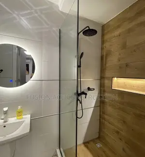 Bathroom and Toilet Glass Demarcation/ Restroom Demarcation Cubicle