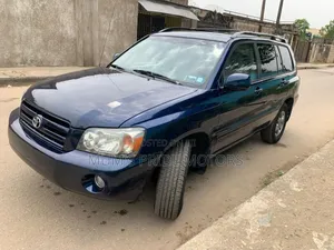 Toyota Highlander V6 4x4 2005 Blue