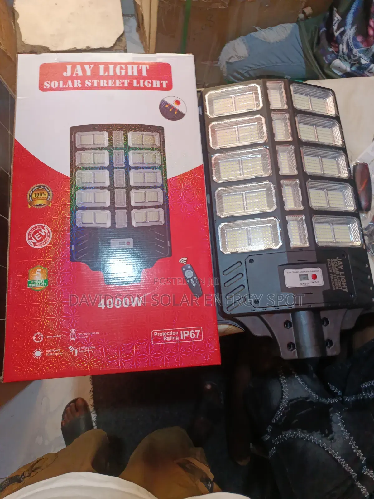 4000watt Jay Solar Street Light