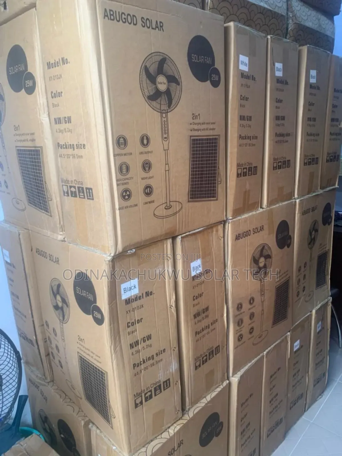 Abugod Solar Fans