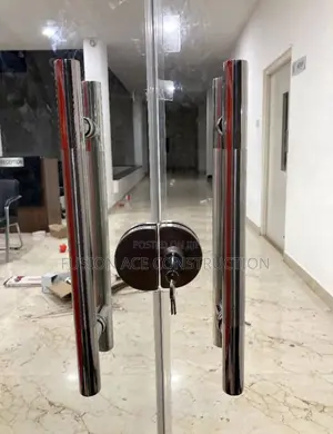 Sliding Frameless Glass Door Partition