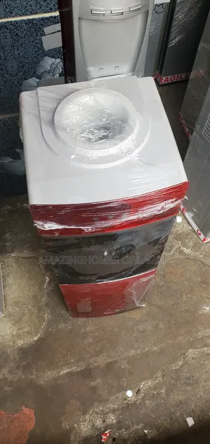 Double Door Glass Dispenser With Fridge 2in1