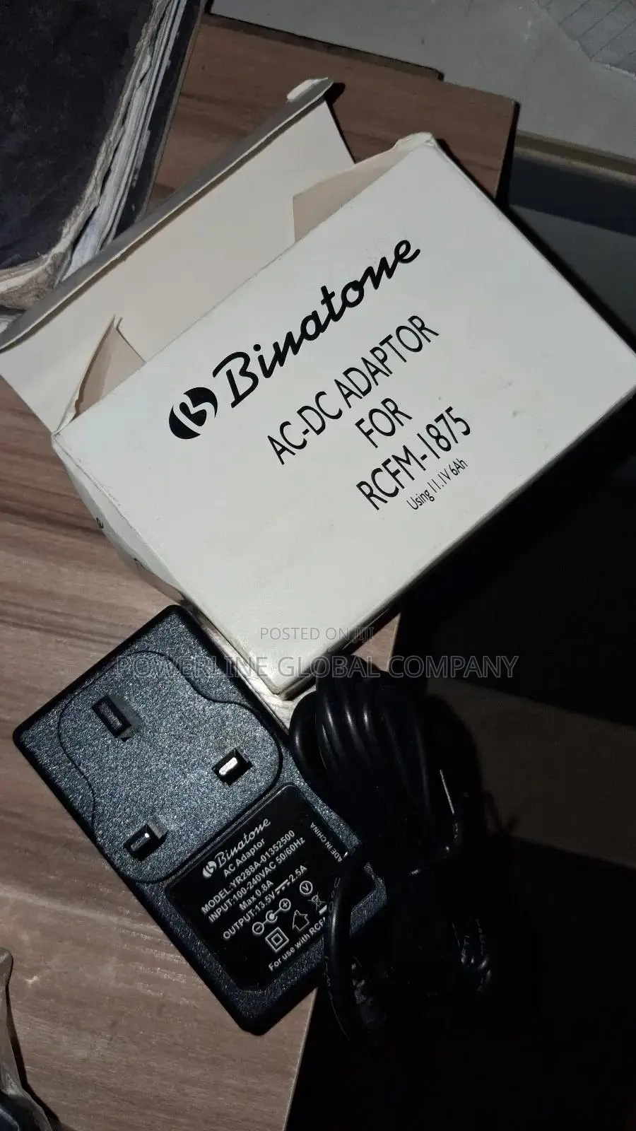 Binatone Fan Charger Replacement 13.5v 2.5a for Replacement