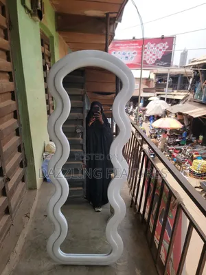 Luxury Wavy Full Length Mirror