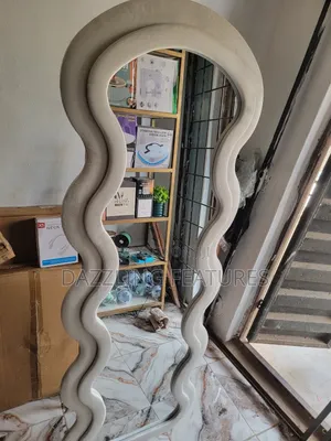 Luxury Wavy Full Length Mirror