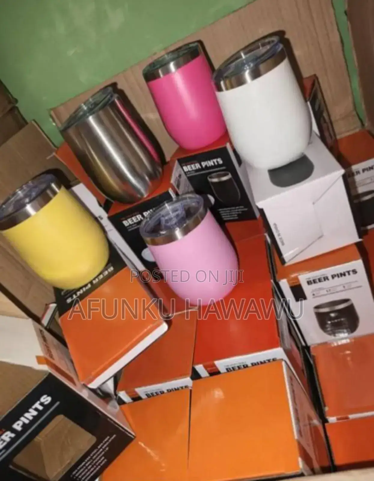 Egg Shape Vacuum Cup