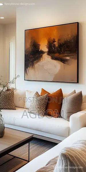 Abstract Canvas for Sitting Room