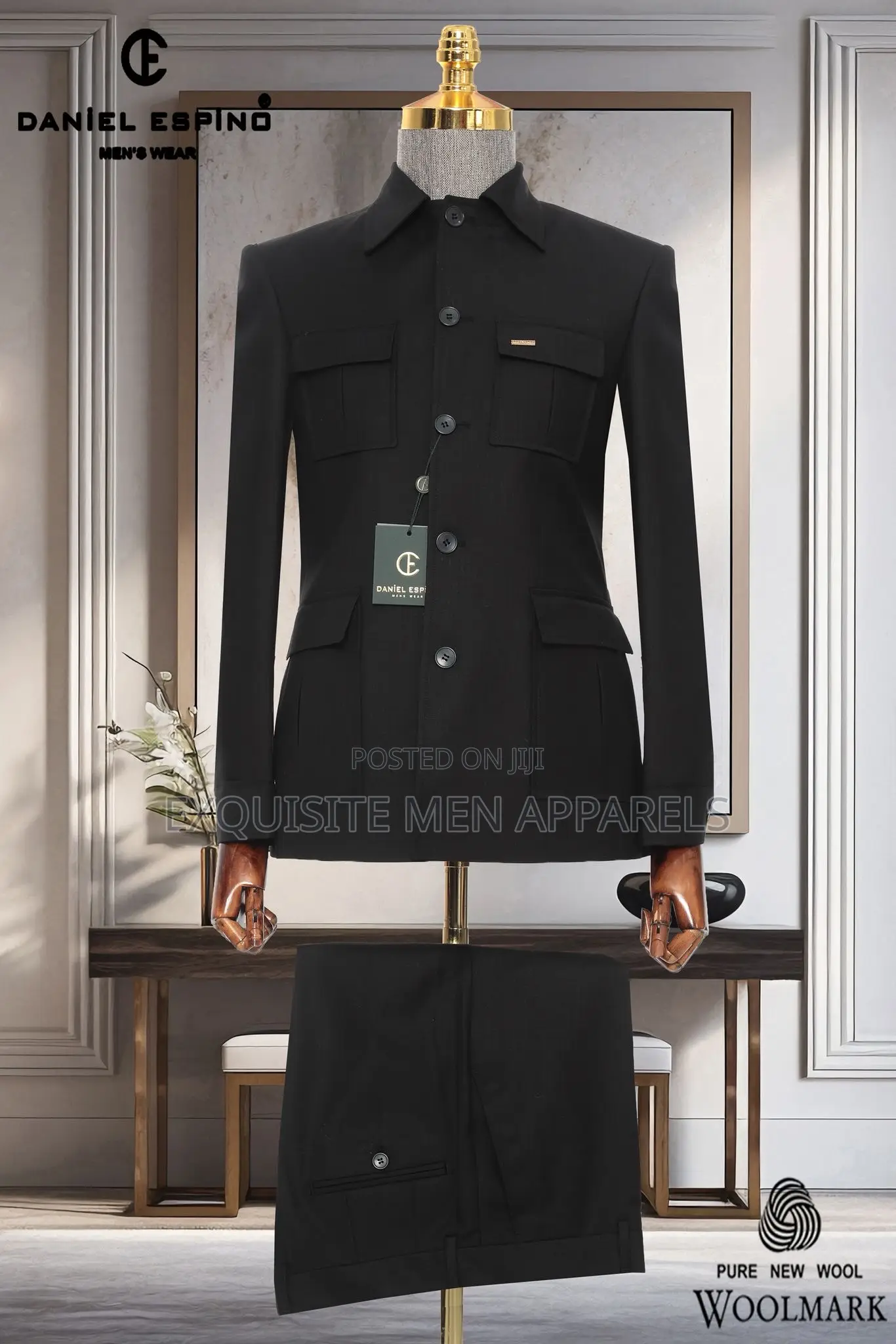 Classic Daniel Espino Safari Turkish Men’S Suit