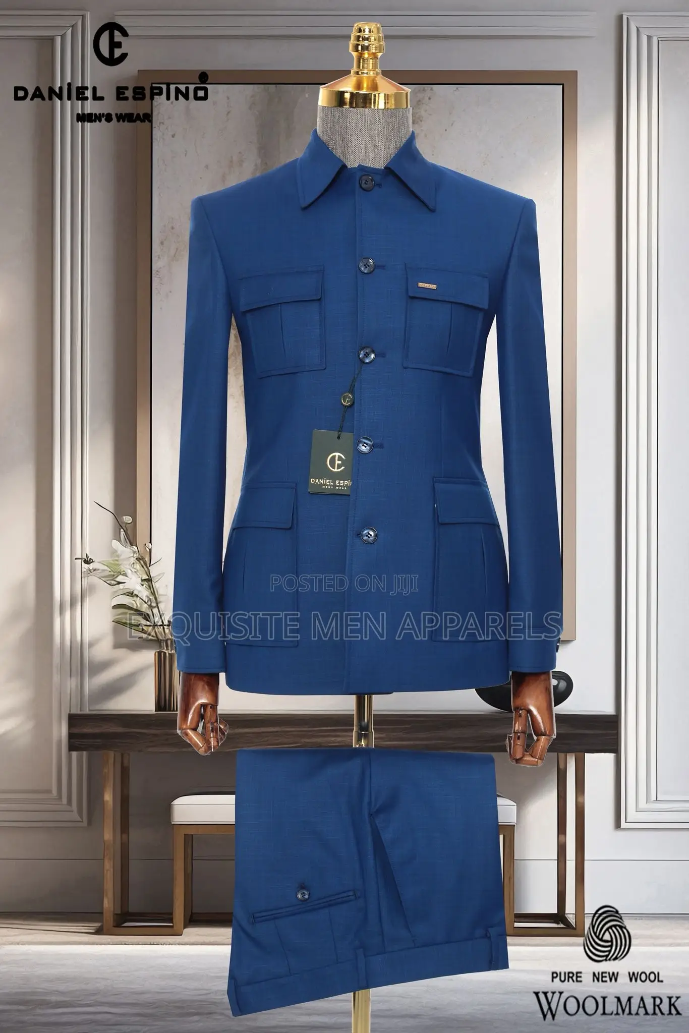 Classic Daniel Espino Safari Turkish Men’S Suit