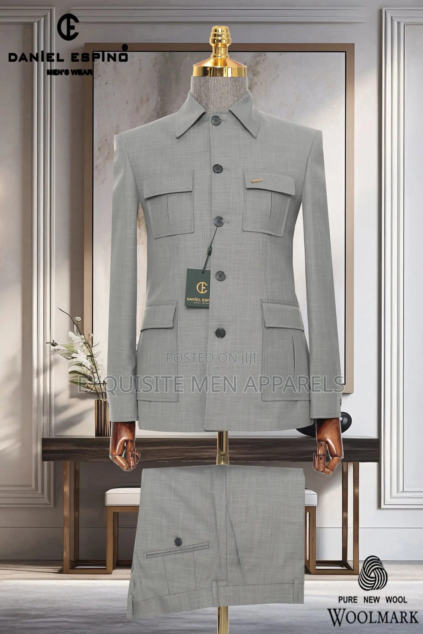 Classic Daniel Espino Safari Turkish Men’S Suit