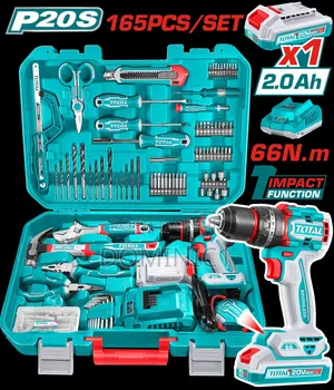 Total Tools 165 Pcs Tool Set (Thkthp11652).