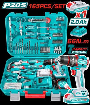 Total Tools 165 Pcs Tool Set (Thkthp11652).
