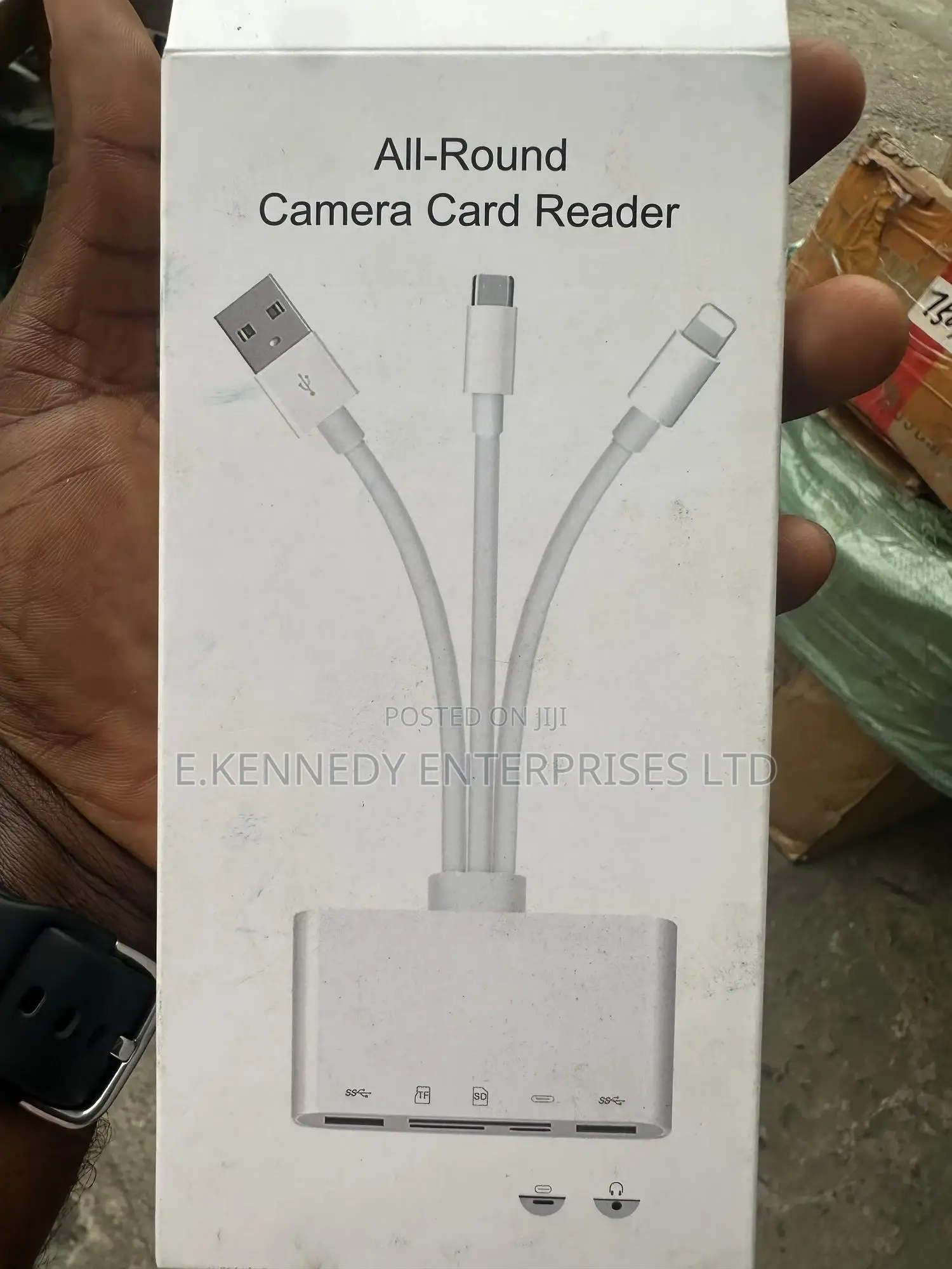 5in1-all Round Camera Card Reader Adapter
