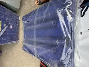 Blue Plastic Core Tray Table