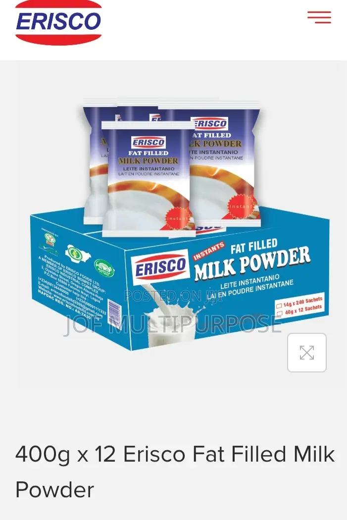 Fat Filled Powder Milk