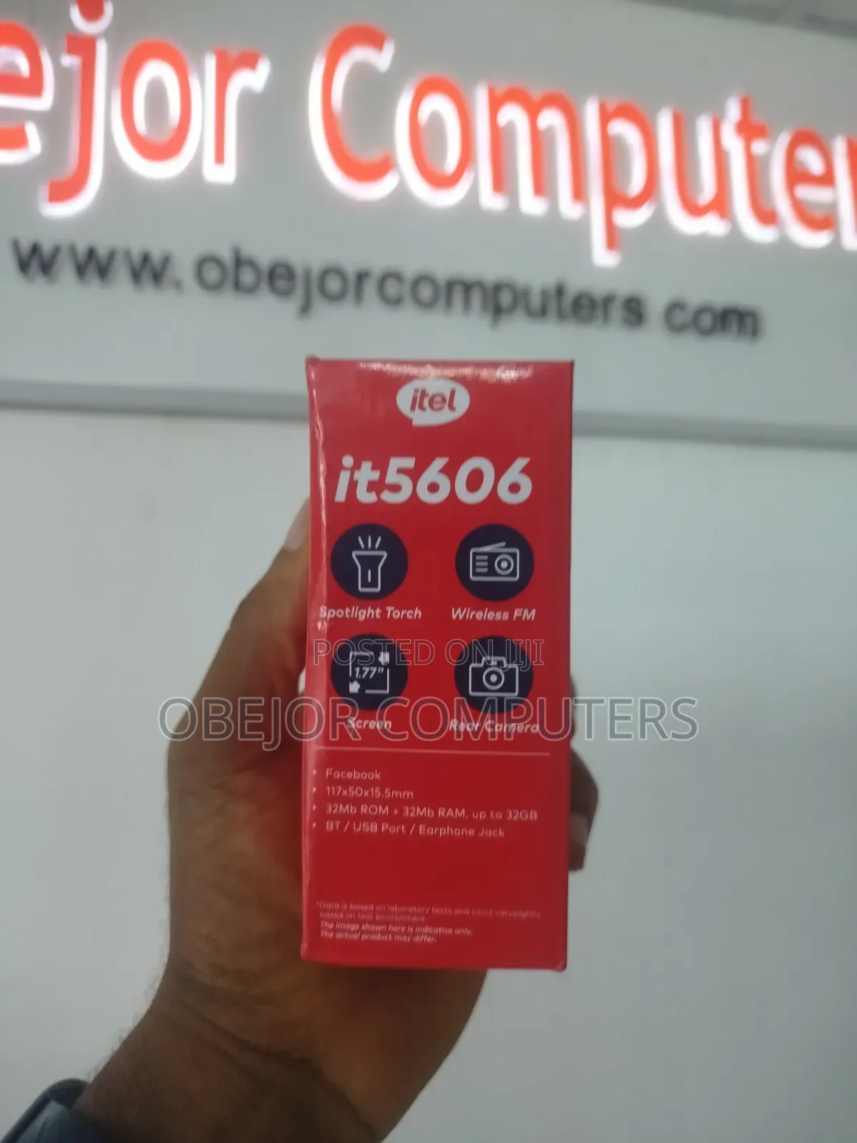 New Itel it5606 Blue