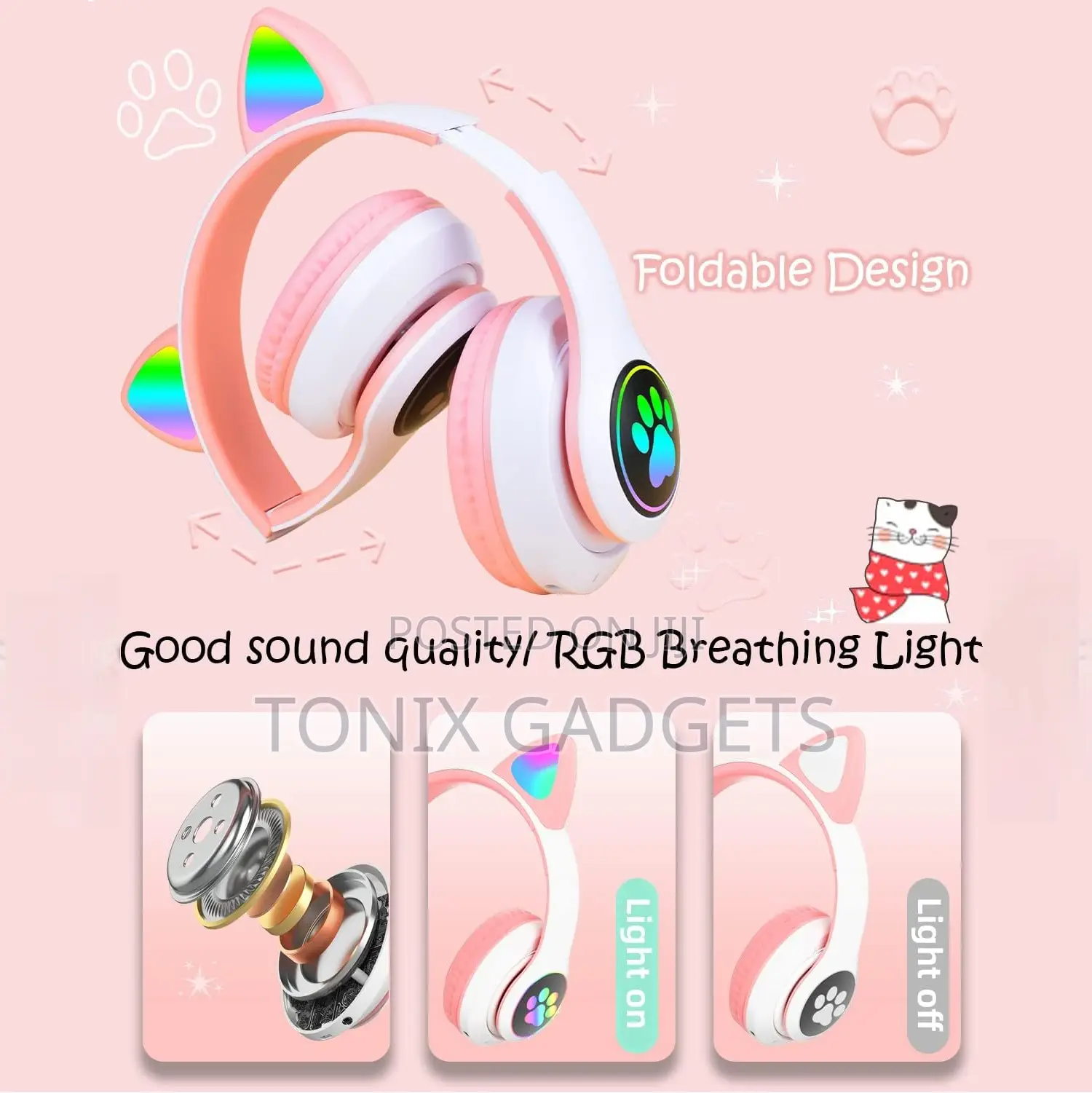 Remax Rb-830hb Retro Wireless Headphones
