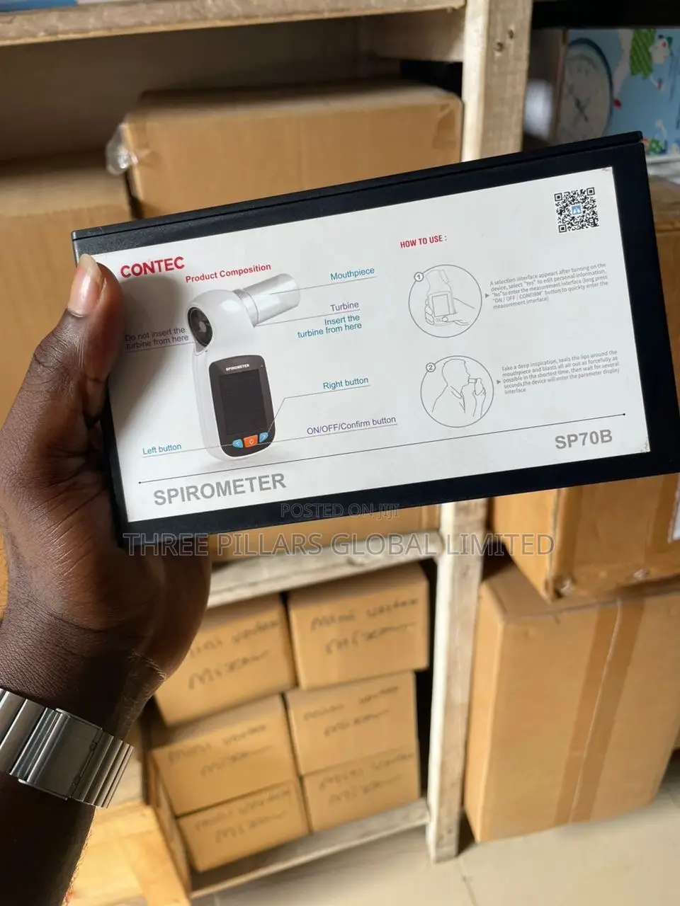 Contec Handheld Spirometer