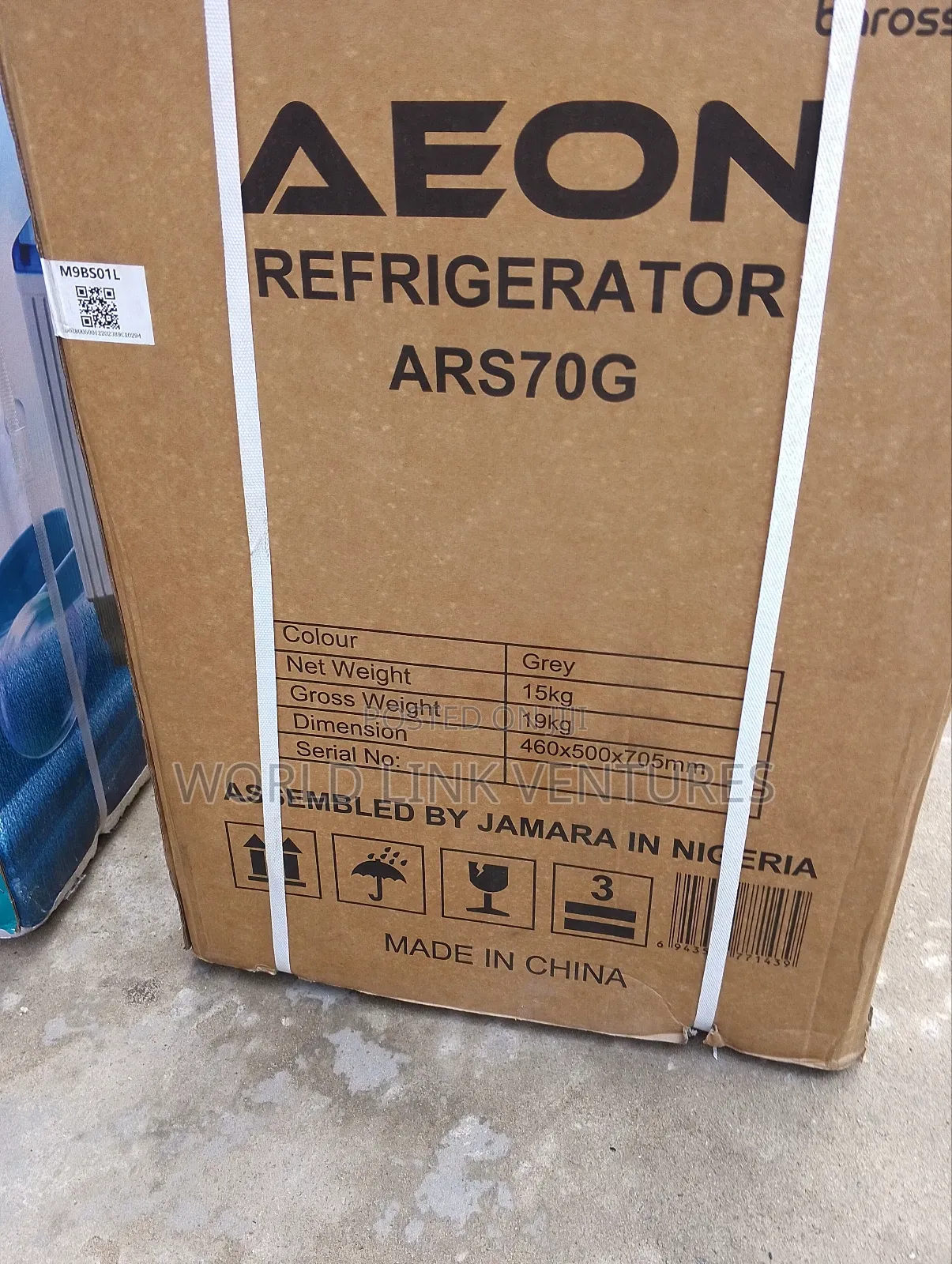 Aeon Refrigerator Model Ars70g