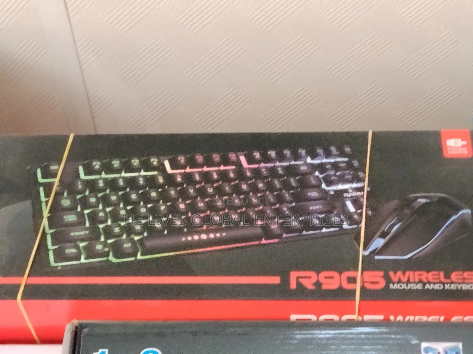 Rechargeable Wireless Keyboard With Backlight