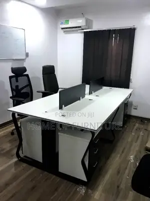 Workstation by 4 – 4-Seater Office Desk (Imported) – ₦690,000