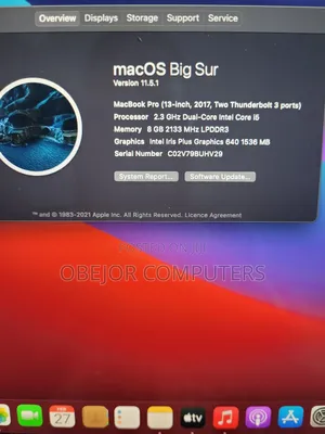 Laptop Apple MacBook 2007 8GB Intel Core i5 SSD 256GB
