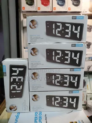 Digital Alarm Clock, Bedside Alarm Clock With 6.5 Display