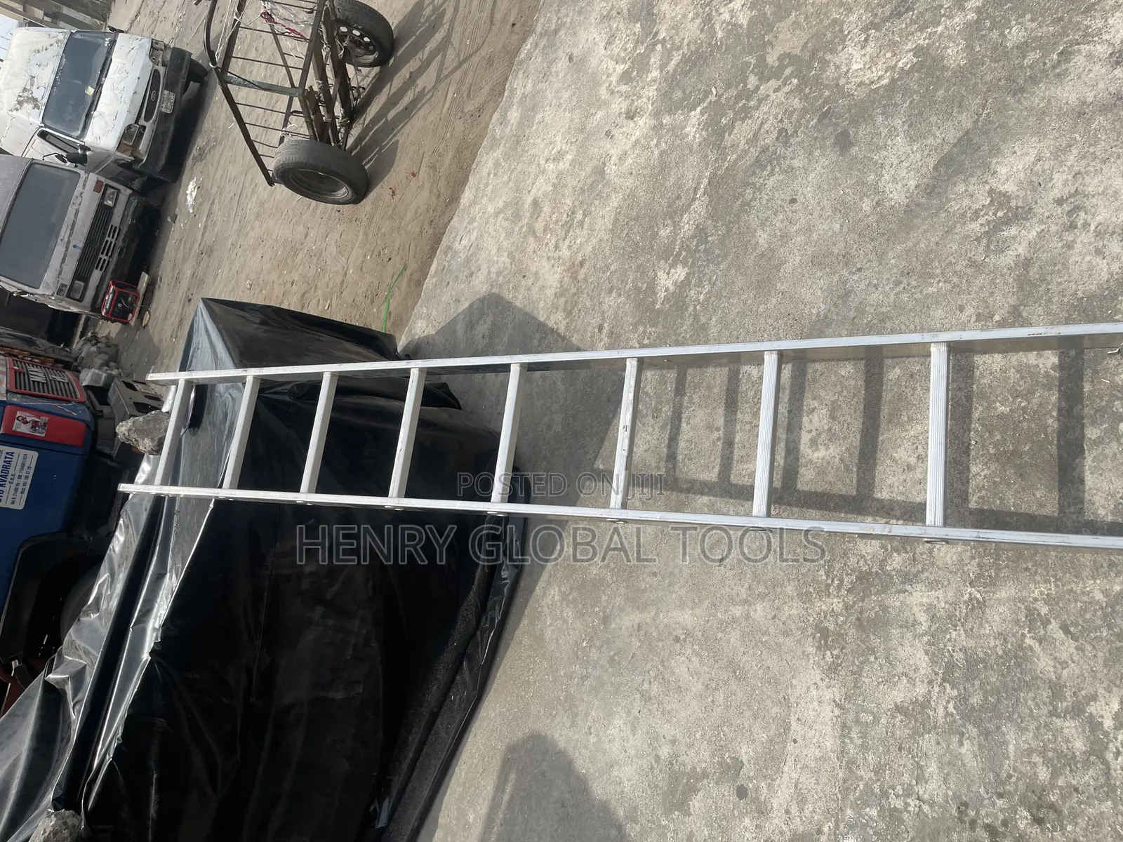 10x1 Single Alliminium Ladder