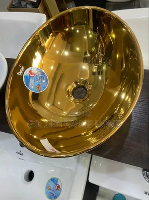 Lavida Gold Countertop Basin