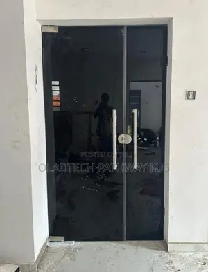 Frameless Glass Door (Gray)