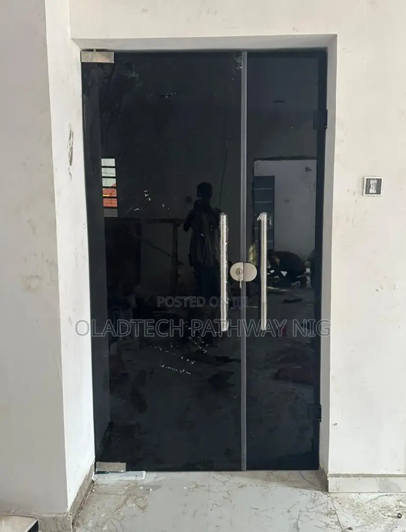 Frameless Glass Door (Gray)