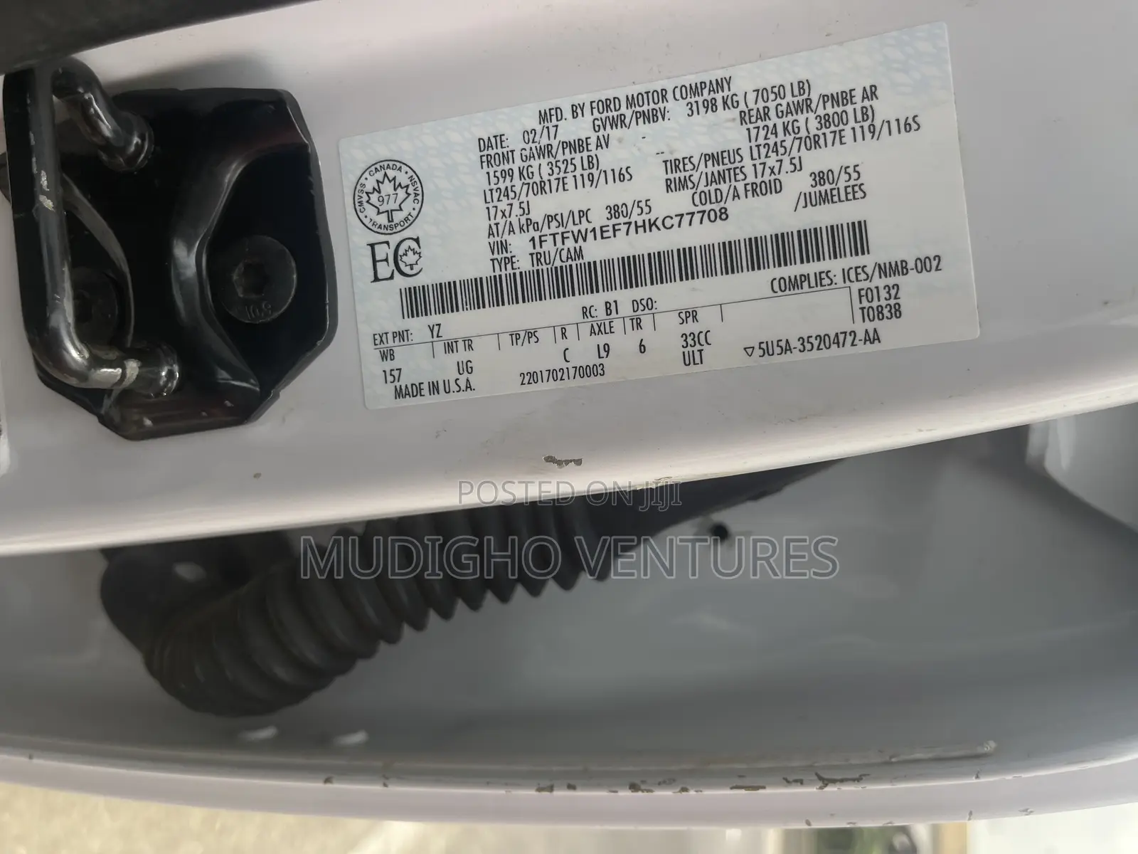 Ford F-150 2017 White