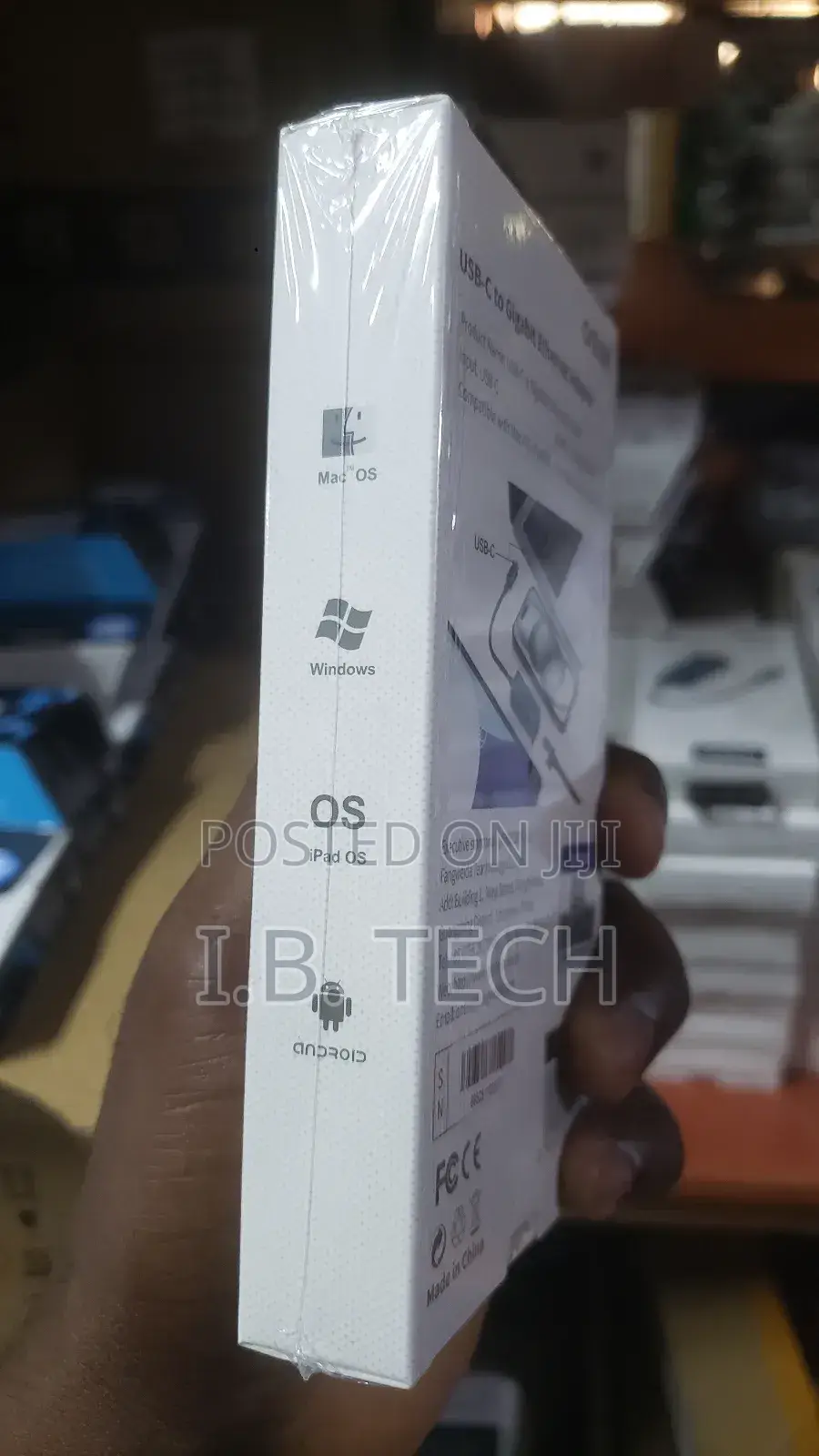 Onten USB-C to Gigabit Ethenet Adapter RJ45 1000m
